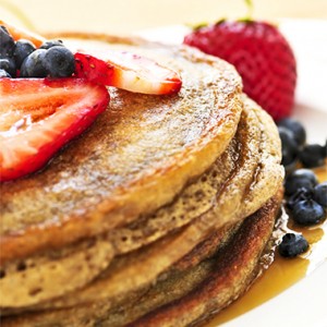 Ambrosia Honey Pancakes