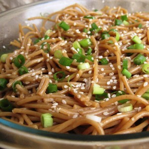 Sesame Peanut Noodles